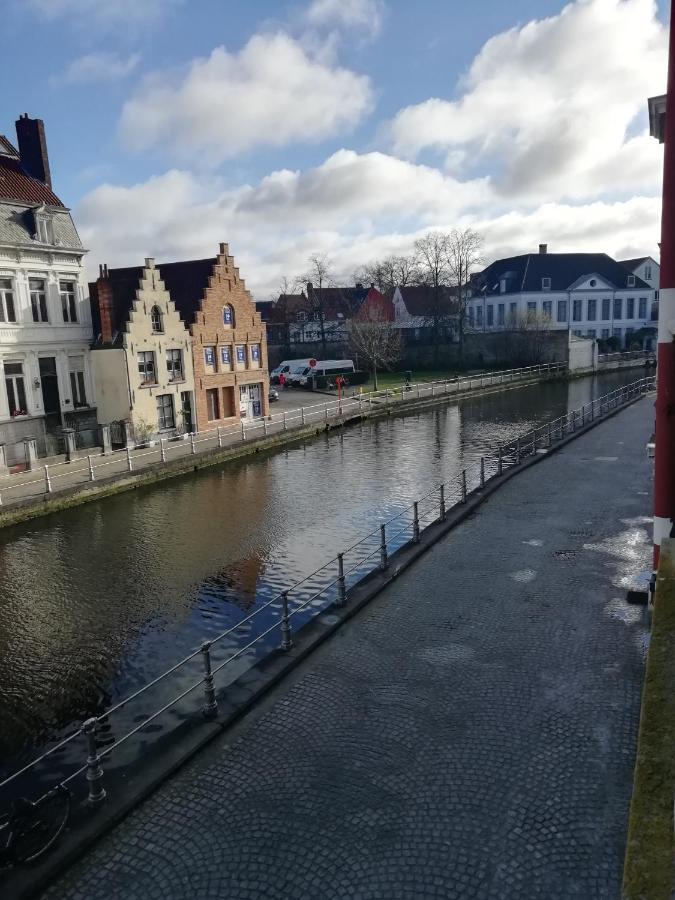 Mooie zwaantjes Brugge Appartement Buitenkant foto